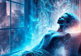 coma, awareness, young woman