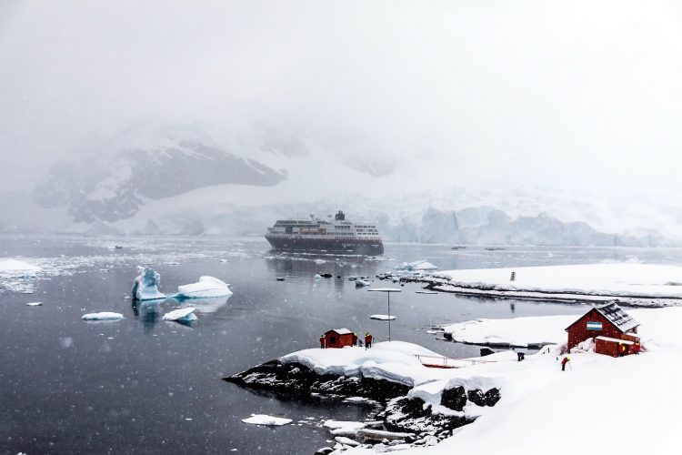 antarctic, continent, snow